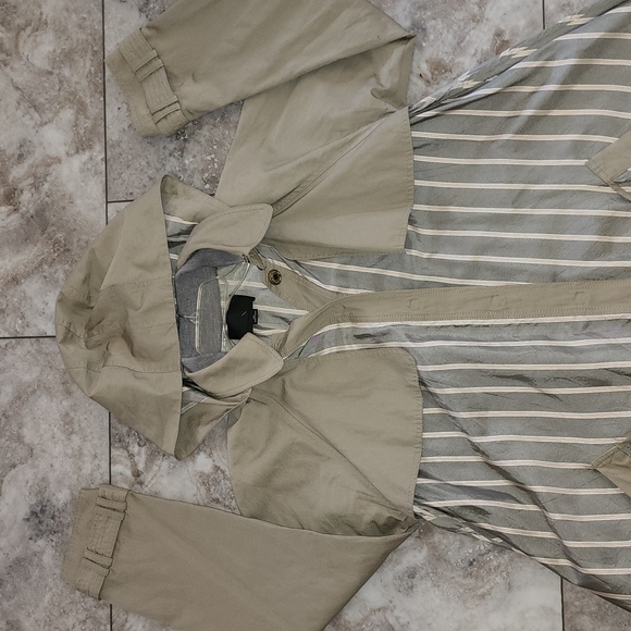 ALEXANDER WANG ASYMMETRIC HEM HOODED TRENCH BADAZZ EUC - Picture 9 of 13